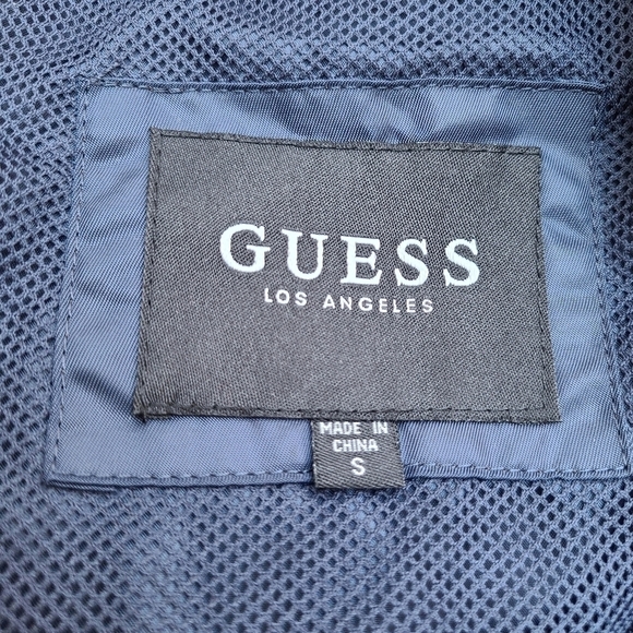 Guess Men's Light-weight Varsity Style Bomber Jacket, Size Small - Picture 10 of 12